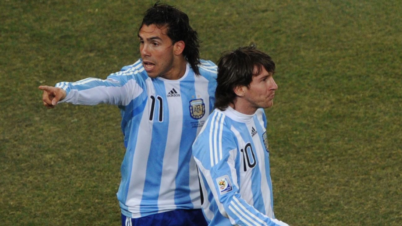Tevez vizează Ronaldo, Messi pentru jocul de adio
