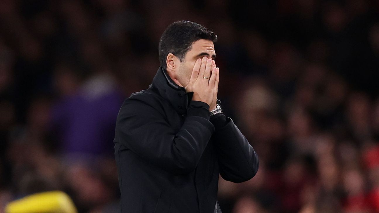 Arteta: Arsenal „Standarde a scăzut” împotriva Palatului