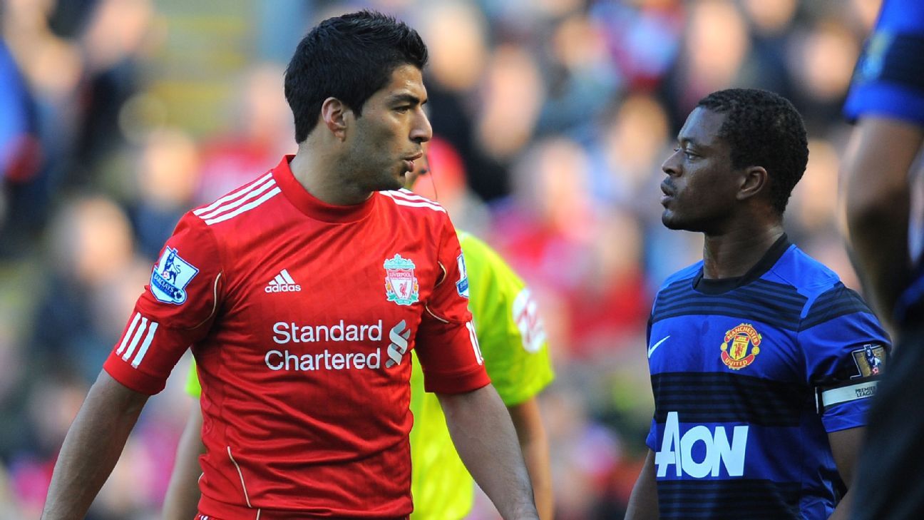 Evra Eyes Suárez MMA Lupta: „Mă poate mușca chiar”