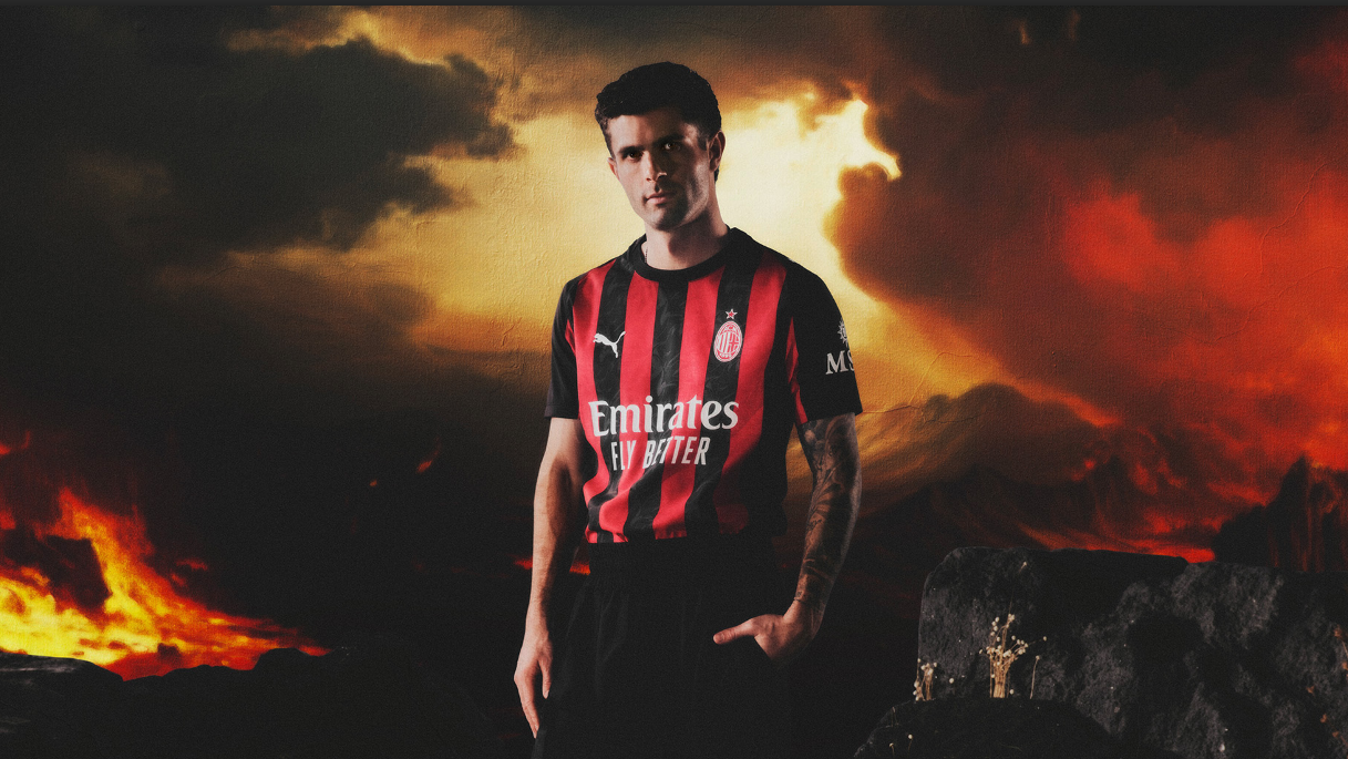 🔥 Flaming Hot: Usmnt’s Pulisic Models Milan Kit