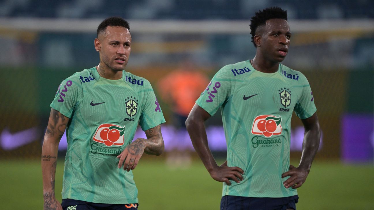 Neymar din prima echipă din Brazilia a lui Ancelotti