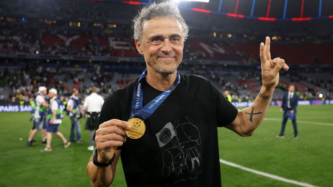 Luis Enrique o onorează pe fiica târzie după finala UCL