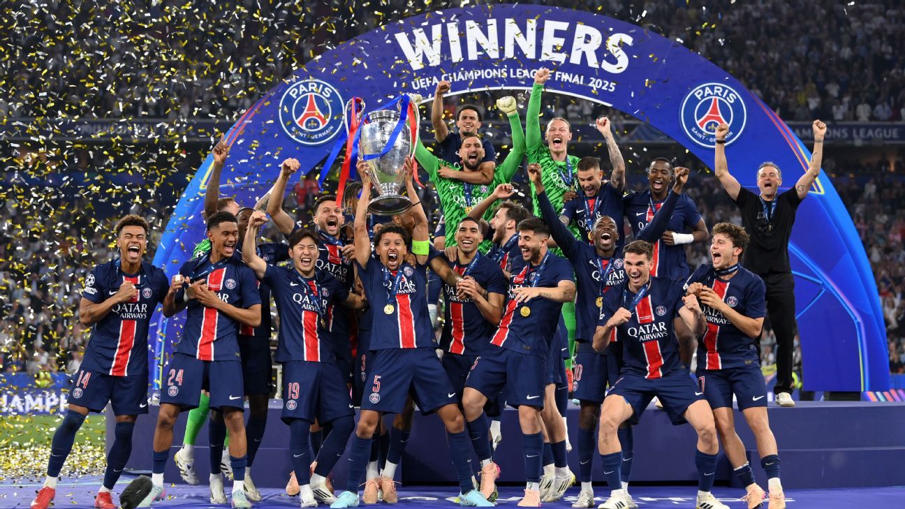 PSG ROUT Inter în recordul UCL Final Win pentru primul titlu