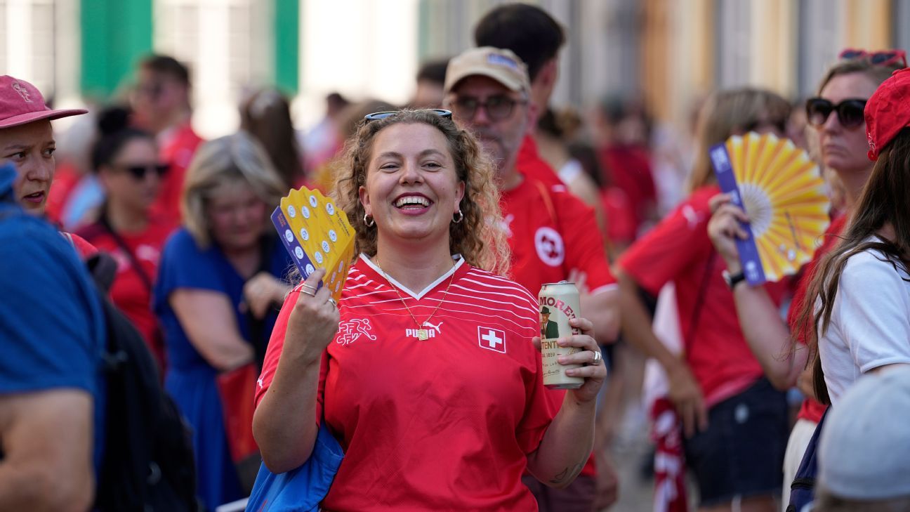 Euro 2025 zilnic: Elveția Swelters în timp ce începe turneul