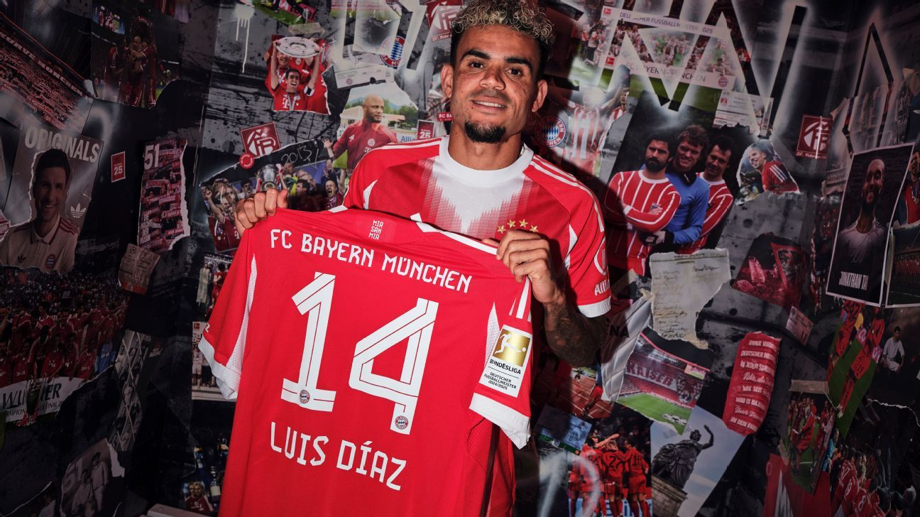 Bayern Sign Díaz de la Liverpool în valoare de 88 milioane dolari