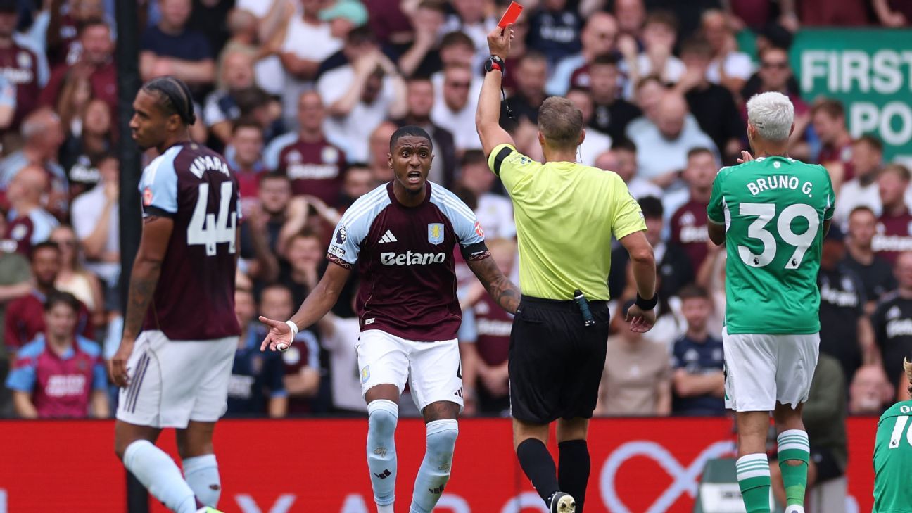 Actualizări din Premier League: Konsa Off ca Villa Luptggle vs. Newcastle