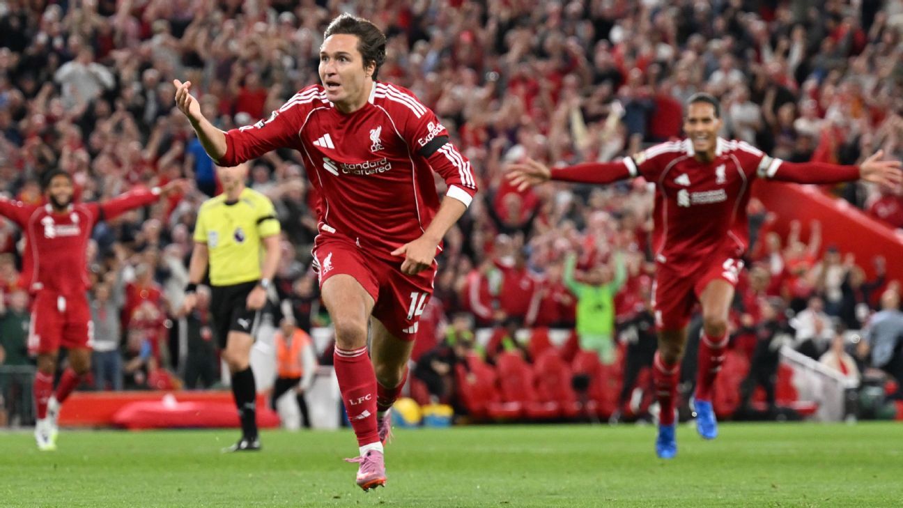 Slotul se așteaptă ca Chiesa să rămână după Liverpool Heroics