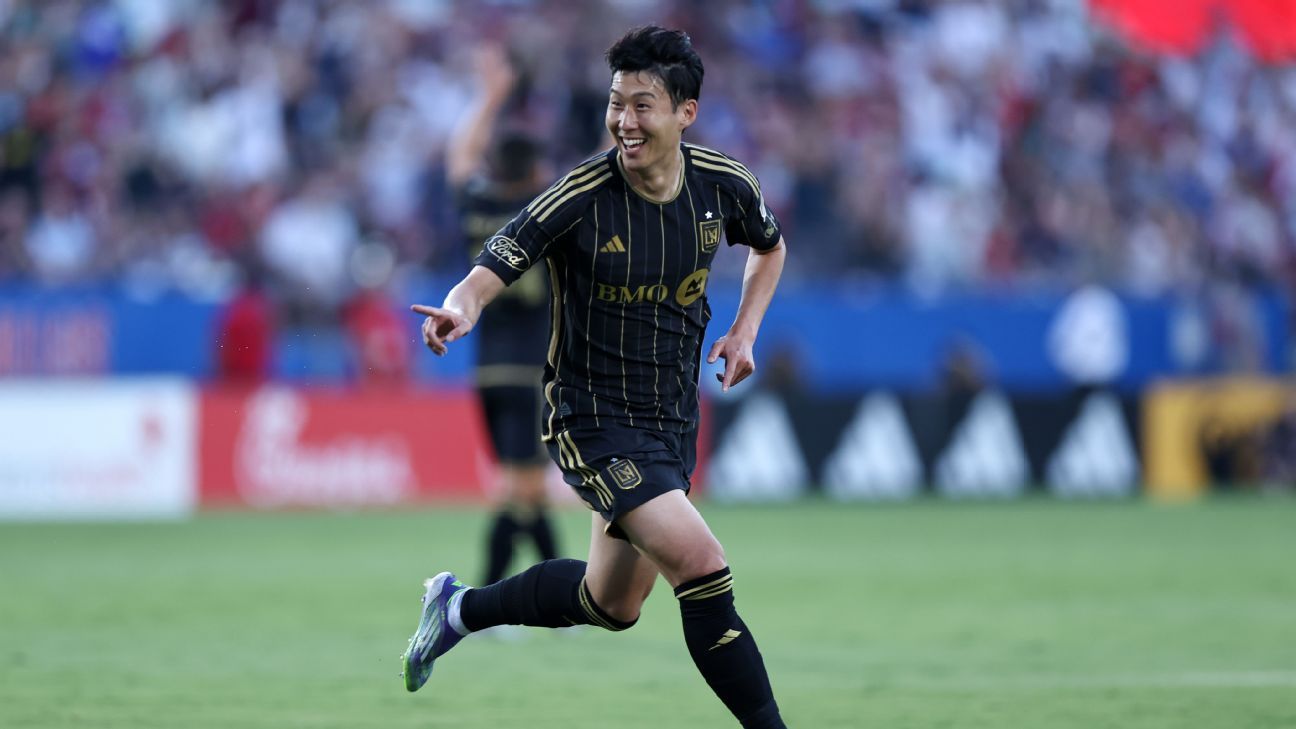 Son Heung-Min Nets Primul gol LAFC în Dallas Draw