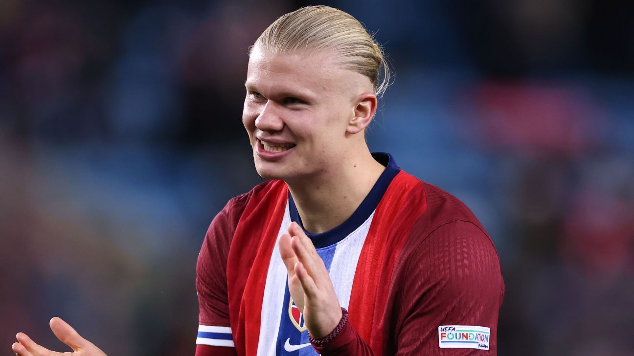 Haaland schimbă numele pe spatele cămașei Norvegiei