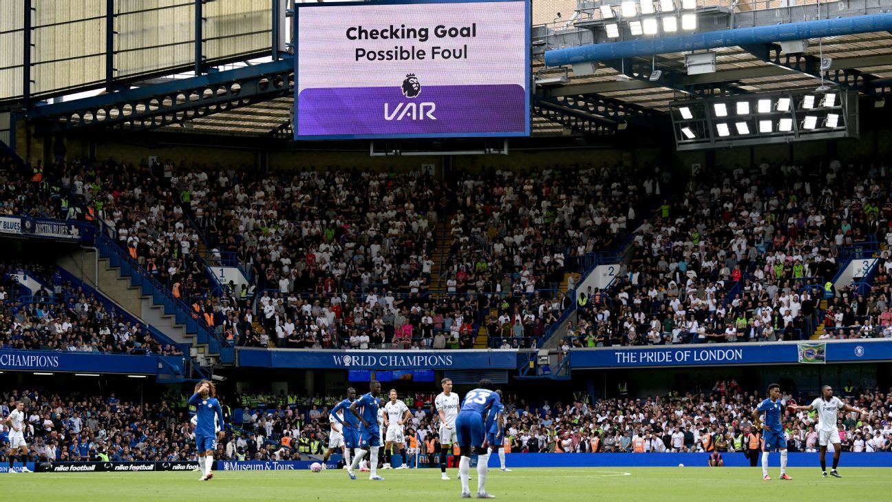 Șeful refs: decizia Chelsea-Fulham VAR „greșit”