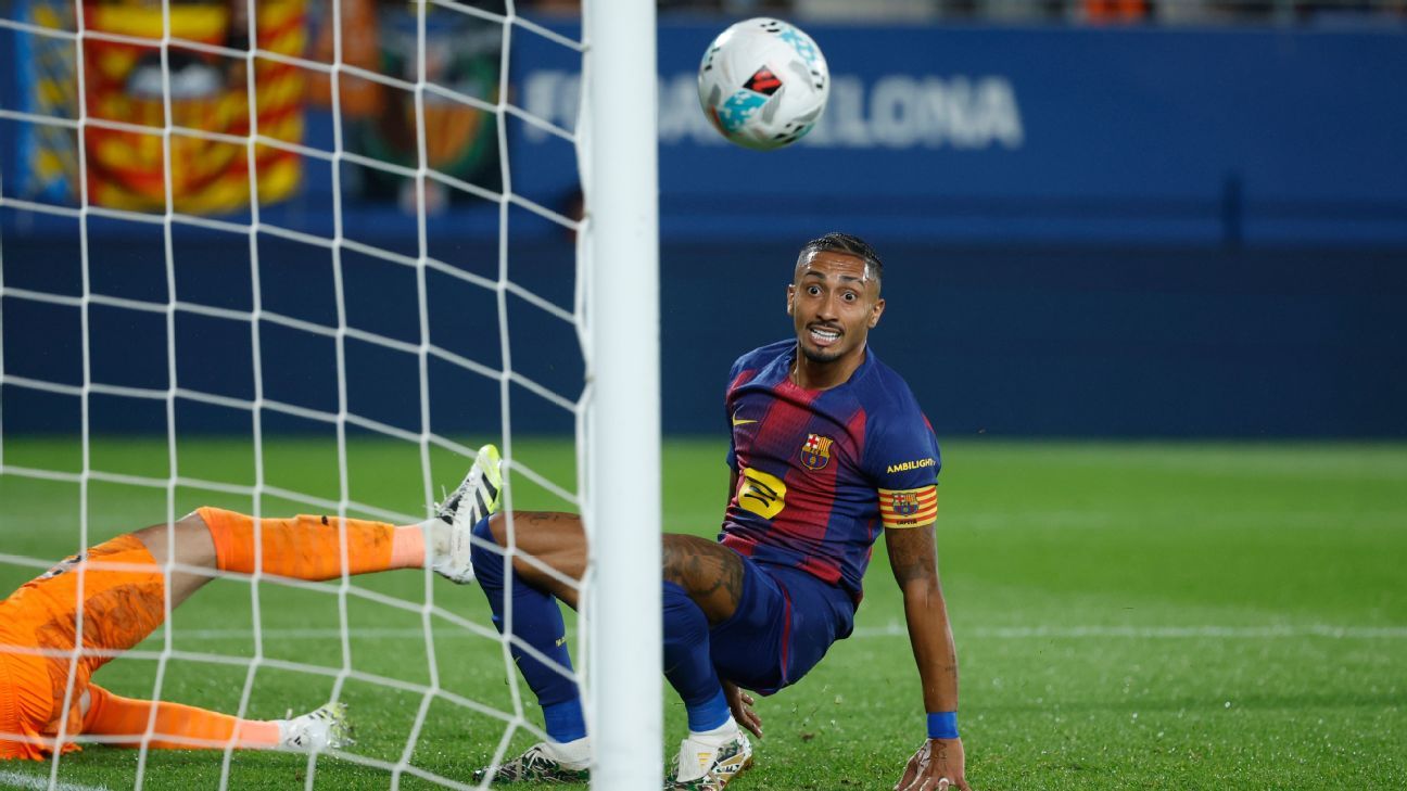 Raphinha răspunde la Benching cu Barça Brace