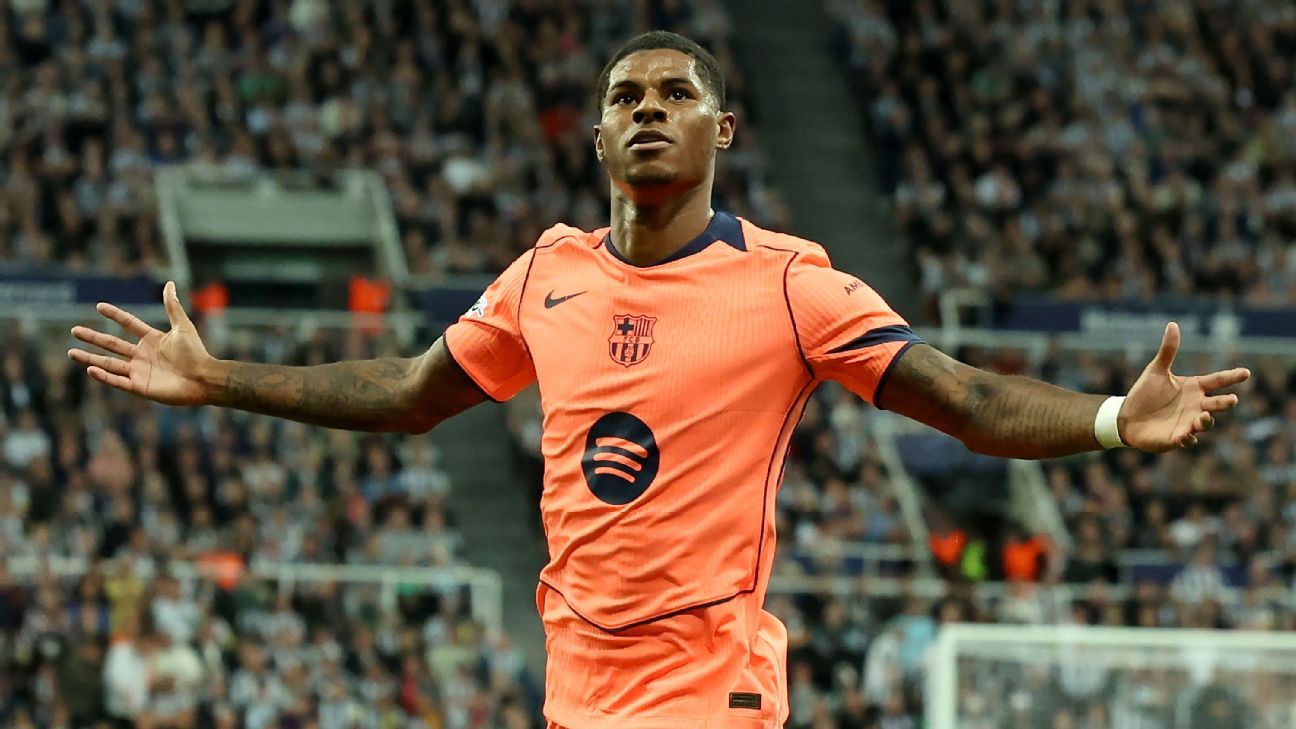 Flick îl laudă pe „fantastic” Rashford după ce Barça a câștigat