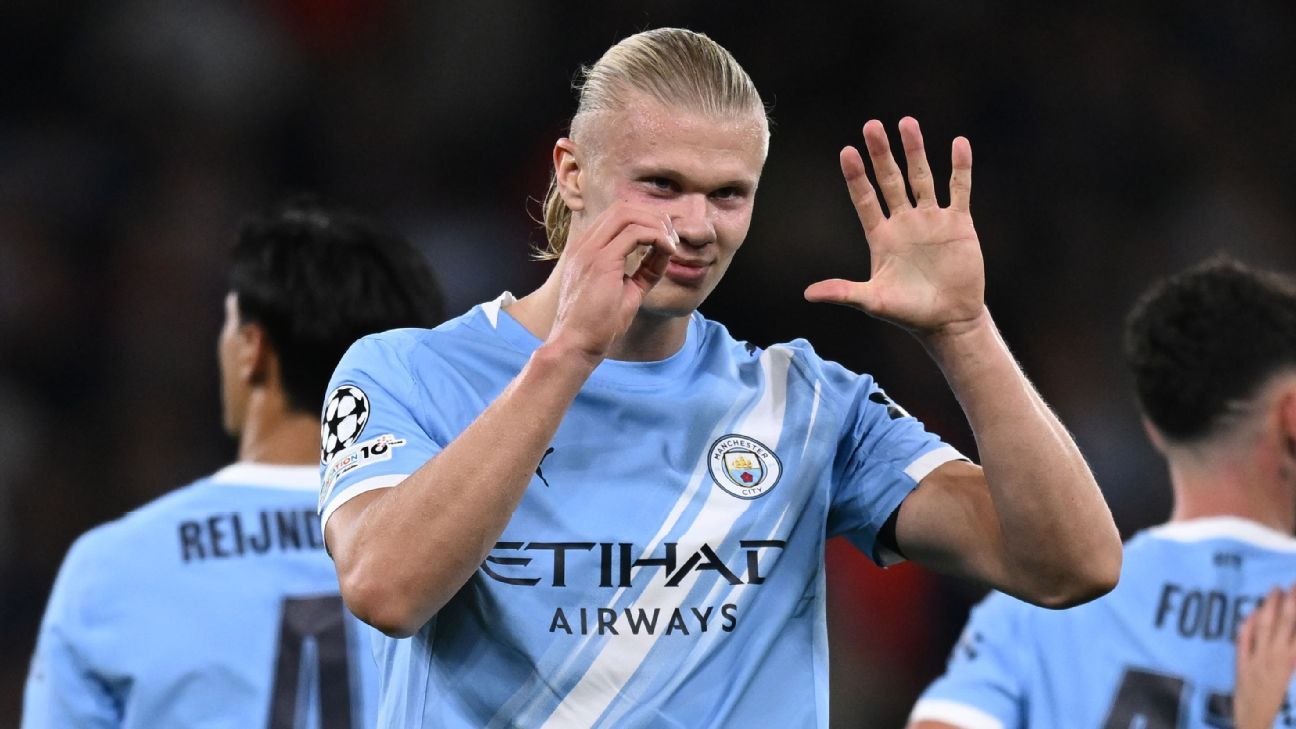 Haaland înregistrează recordul la fel de rapid până la 50 de obiective UCL