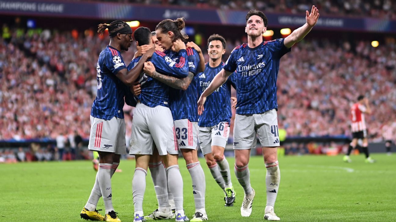 Campions League Matchday 1 Suprareacții: Arsenal doar echipa PL va avea o alergare profundă