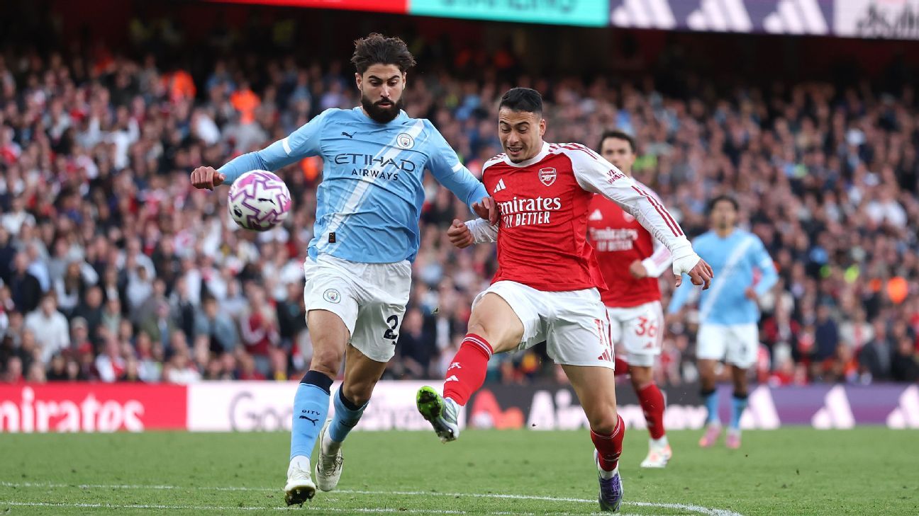 Oportunități ratate pentru Arsenal, Manchester City în meciul concurenților din titlu
