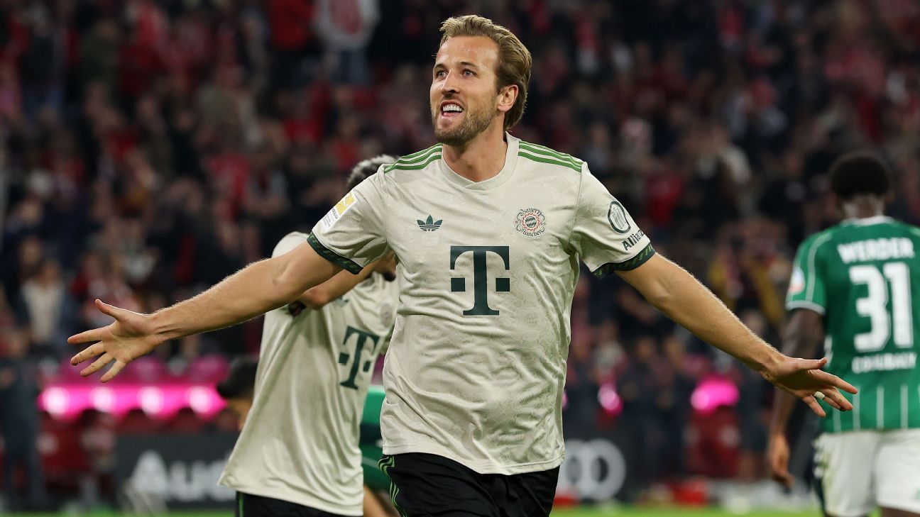 Kane Nets Golul 100 Bayern; Bests Haaland, CR7