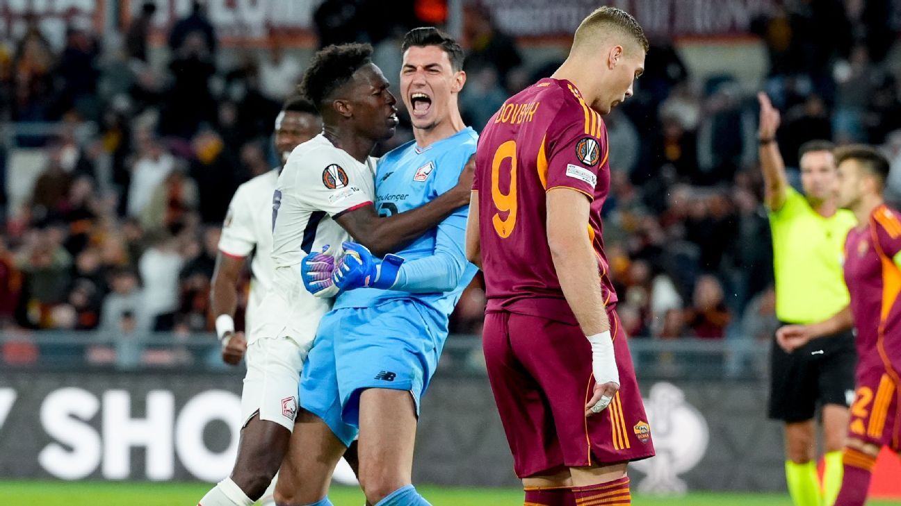 Lille GK salvează 3 penalități rom în secvență sălbatică