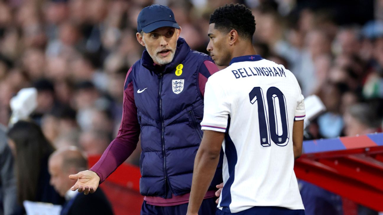 Echipa Angliei: Bellingham, Foden Out, Saka In