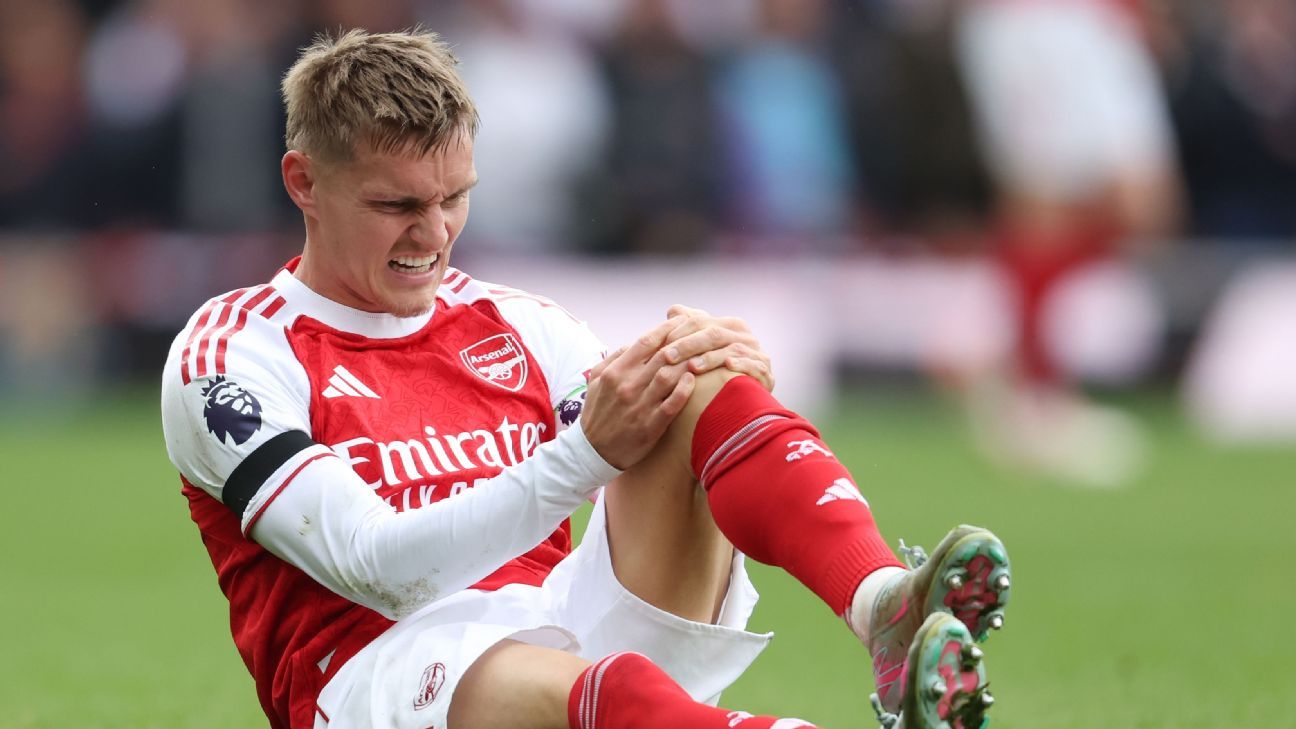Arteta: Ødegaard „Nu este pozitiv” după ultima accidentare