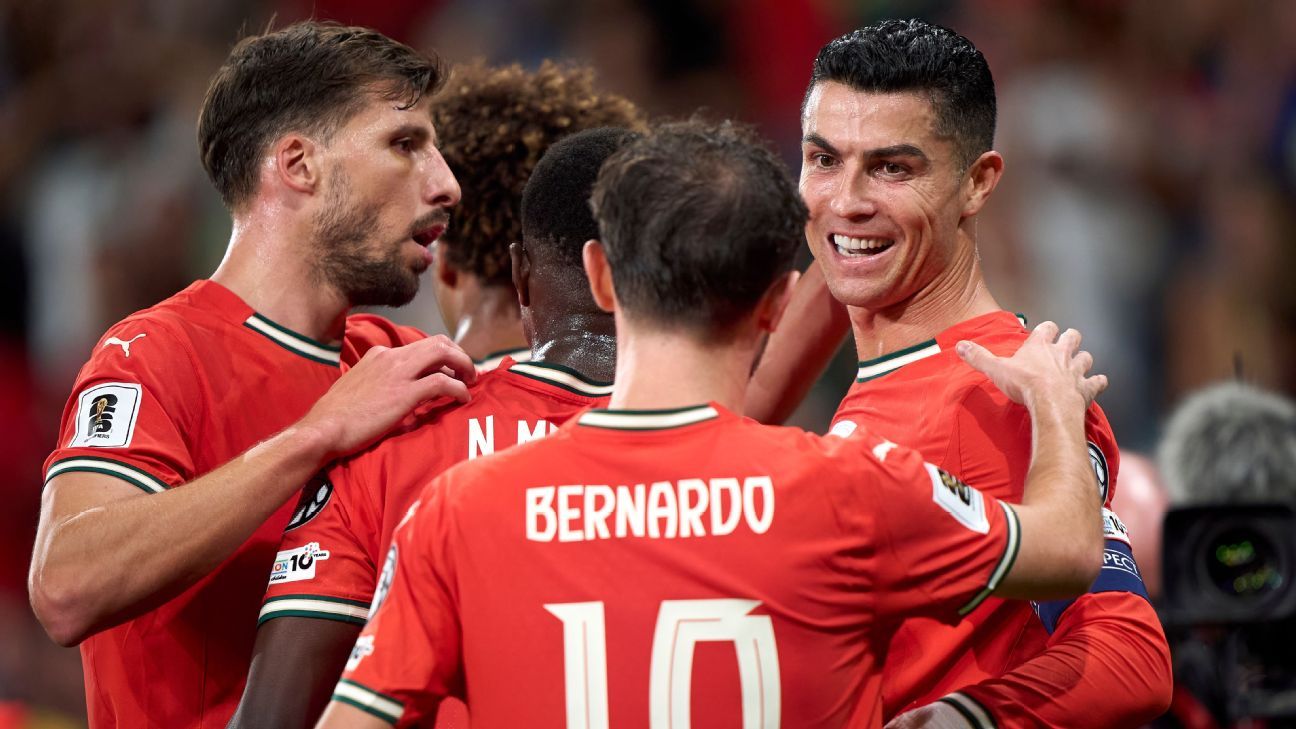 Ronaldo Nets 2 pentru a stabili recordul de marcare a obiectivelor WCQ