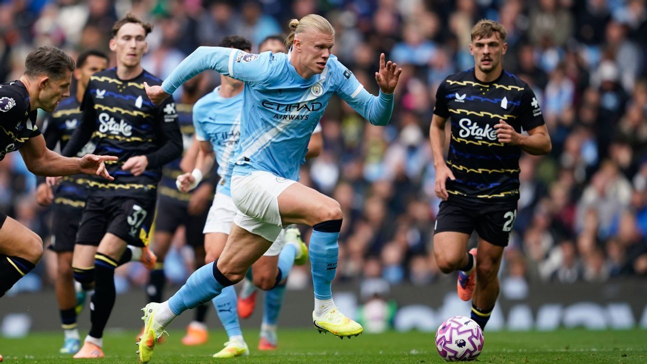 Actualizări despre fotbalul european: Man City găzduiește Everton cu Haaland într-o formă de vârf