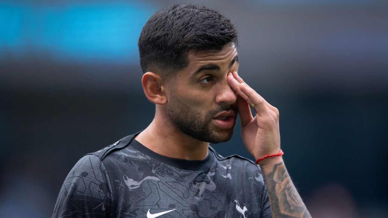 Cristian Romero iese de la Spurs XI după încălzire