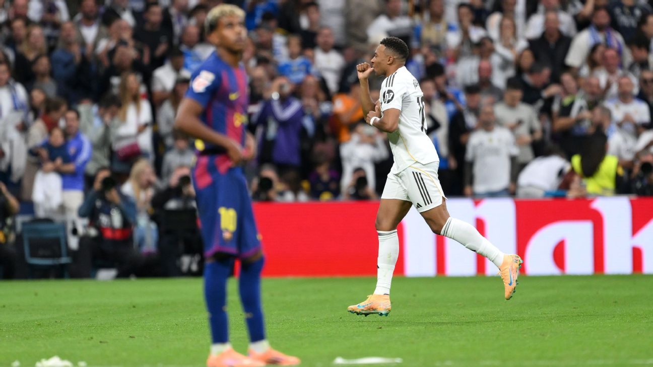 Actualizări live europene: Madrid vs. Barcelona un thriller; Eze ridică Arsenal, Man City pierde