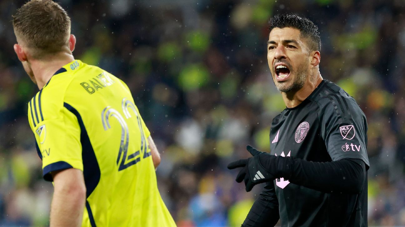 Suárez din Miami a fost suspendat pentru că l-a lovit pe Nájar din Nashville