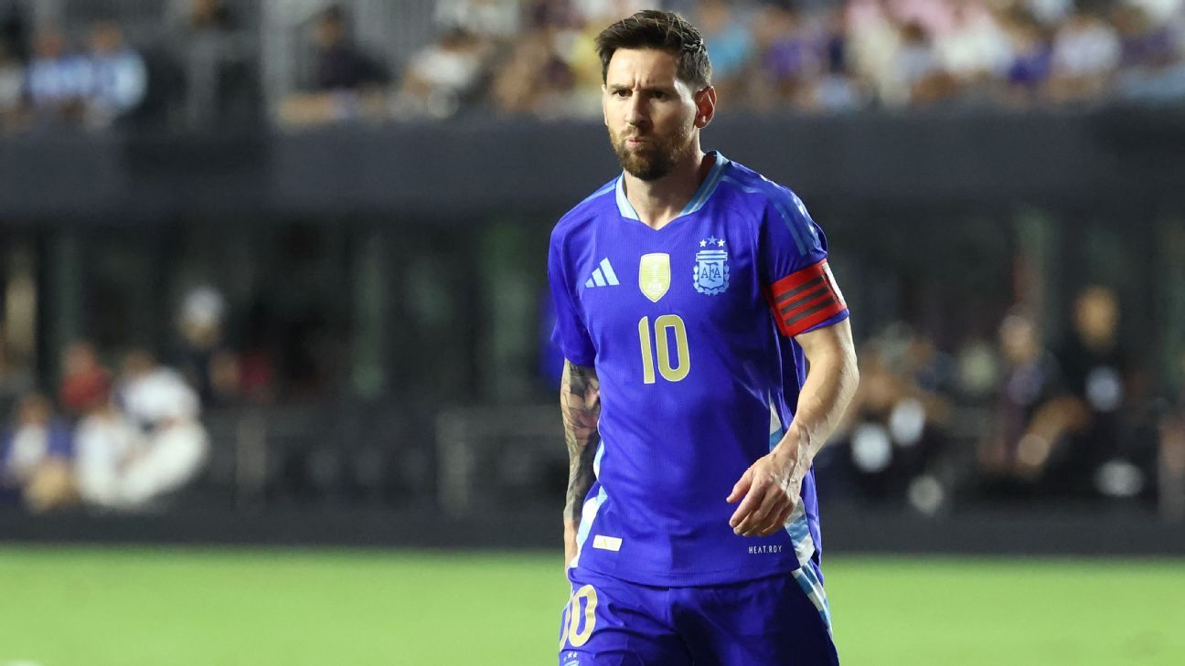 Messi în lotul Argentinei în mijlocul playoff-urilor de la Miami