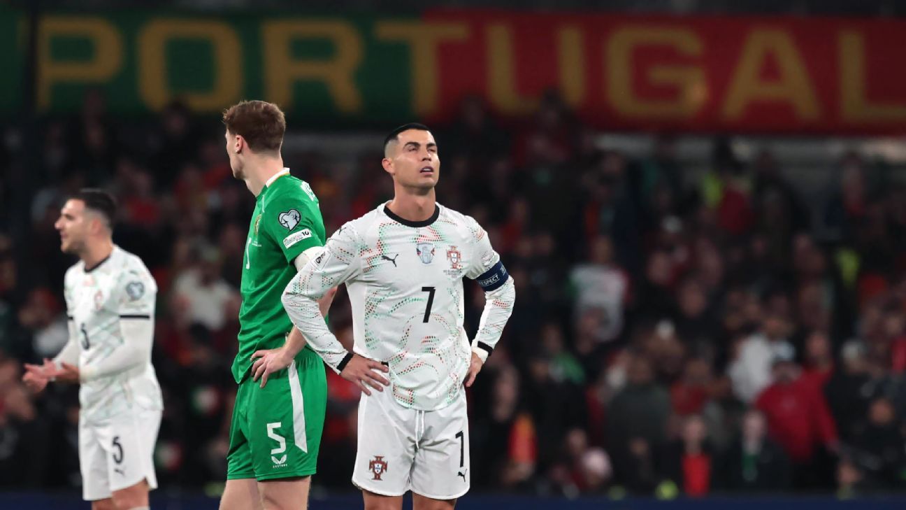 Ronaldo scapă de interdicția de la Cupa Mondială după ce Irlanda roșu