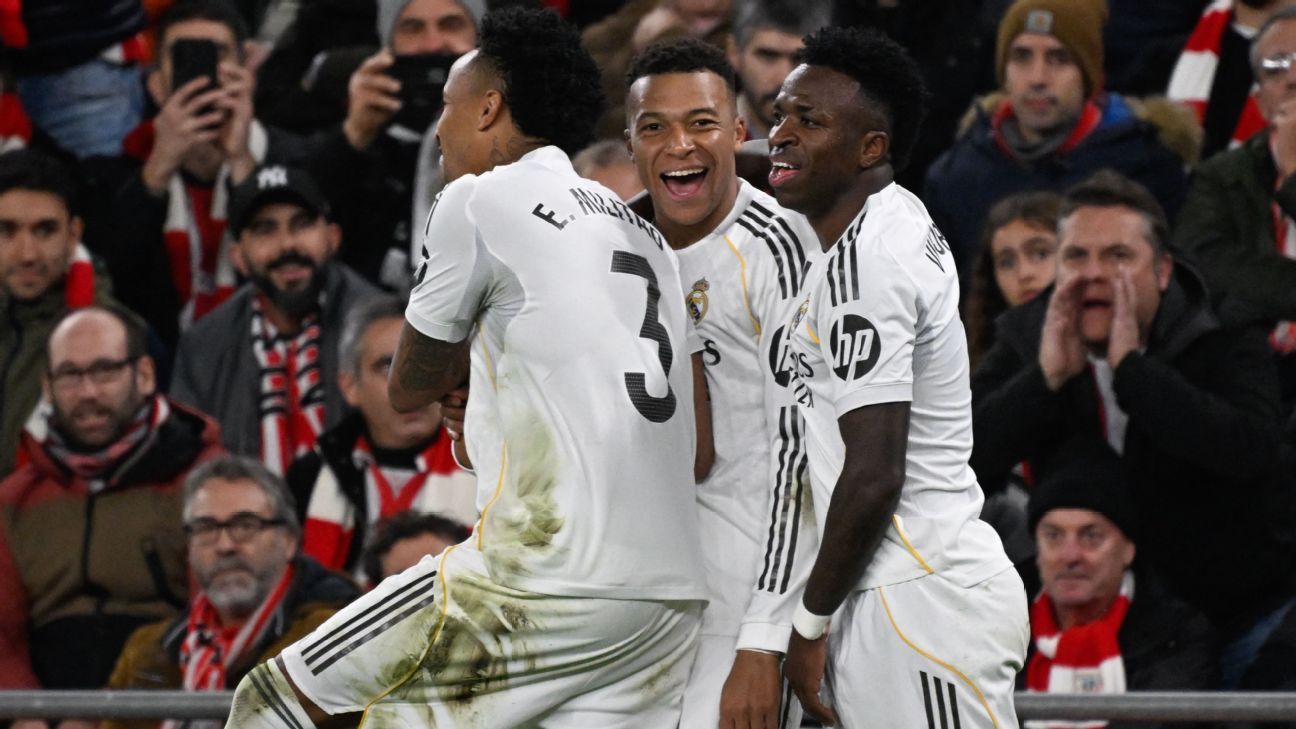 Alonso salută golurile Mbappé, Vini link în Madrid victorie