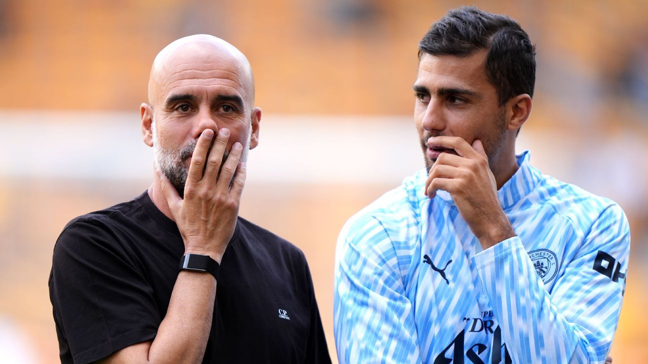 Pep: „Disperat” își doresc să se întoarcă Rodri Man City