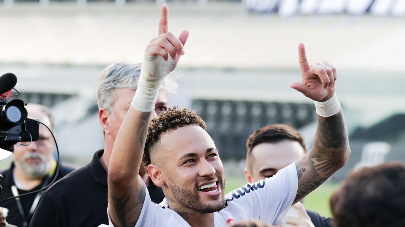 Neymar îl ajută pe Santos să rămână treaz, apoi se operează la genunchi