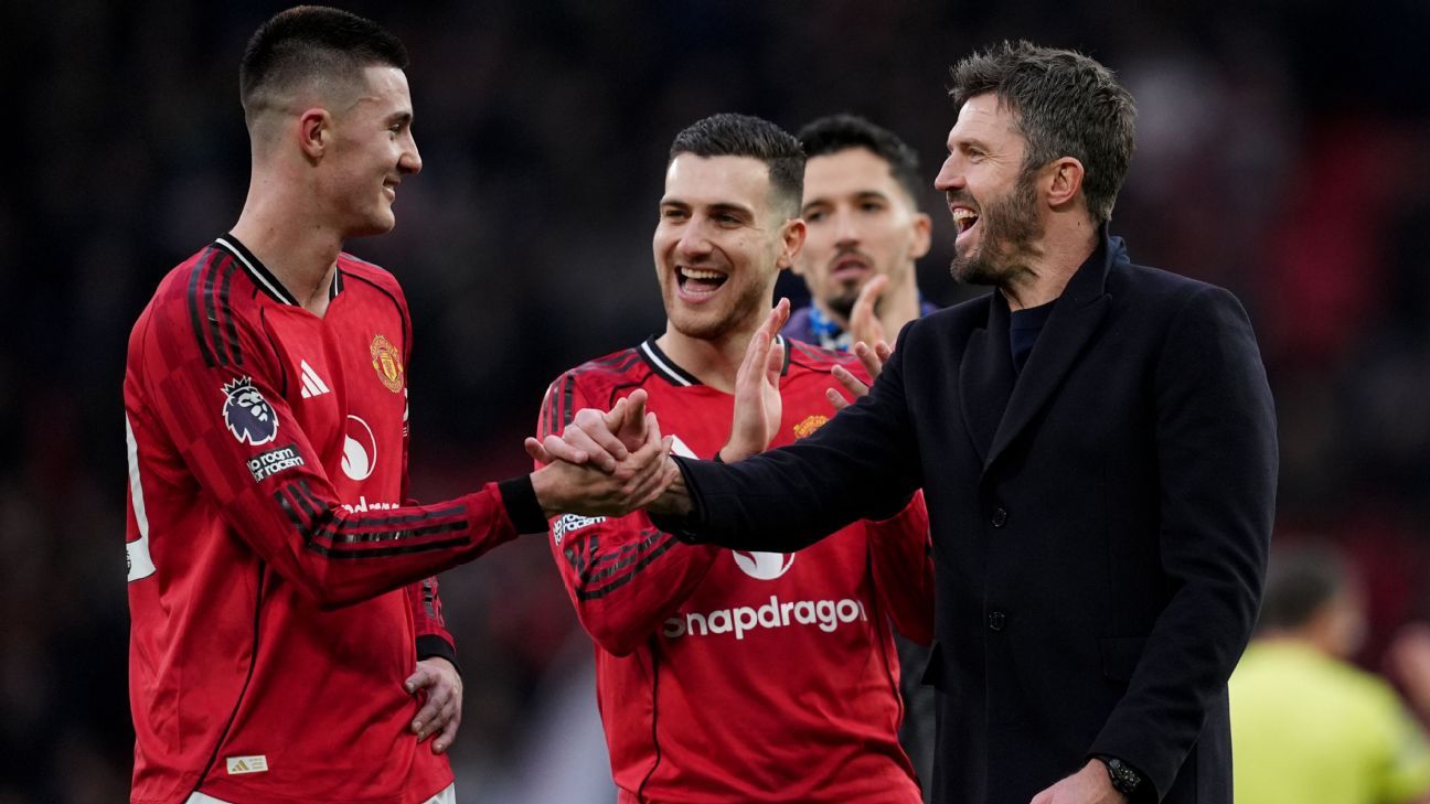 Carrick salută „mare talent” Sesko după ce United a câștigat…