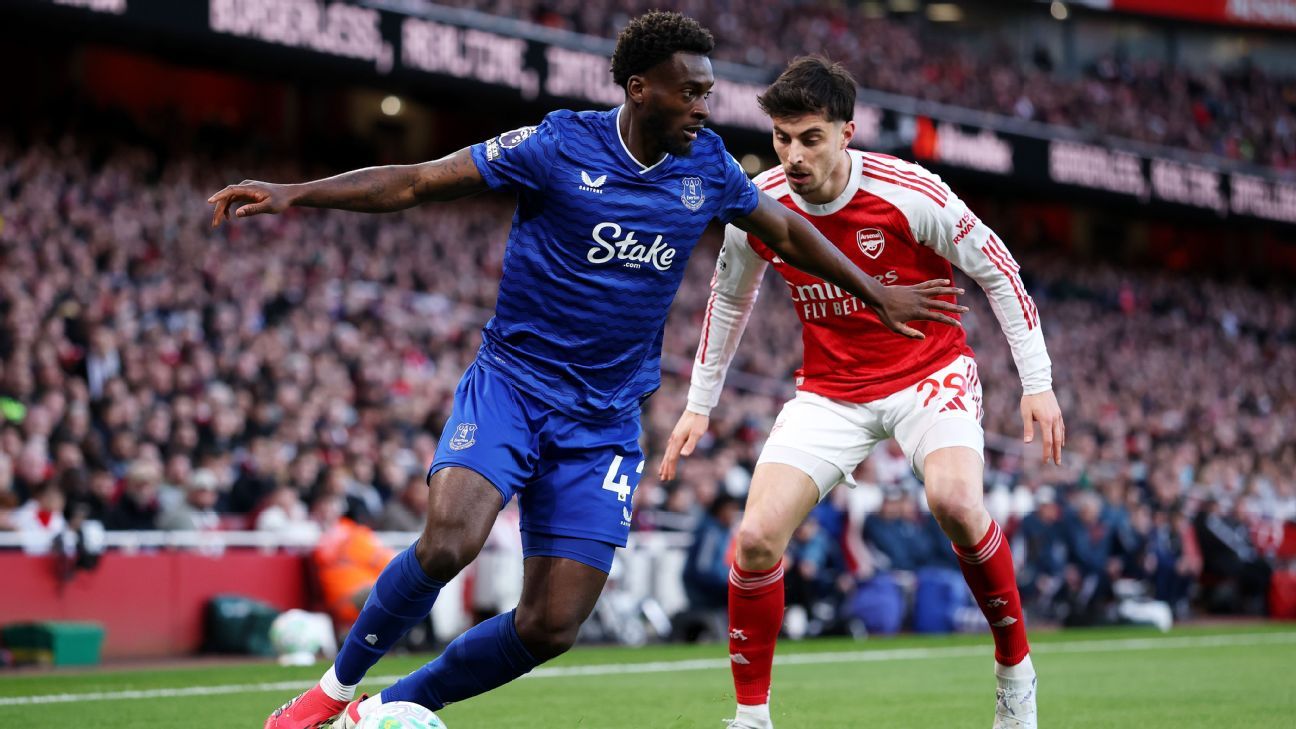Actualizări live din Premier League: nivel Arsenal-Everton la HT, Newcastle conduce Chelsea